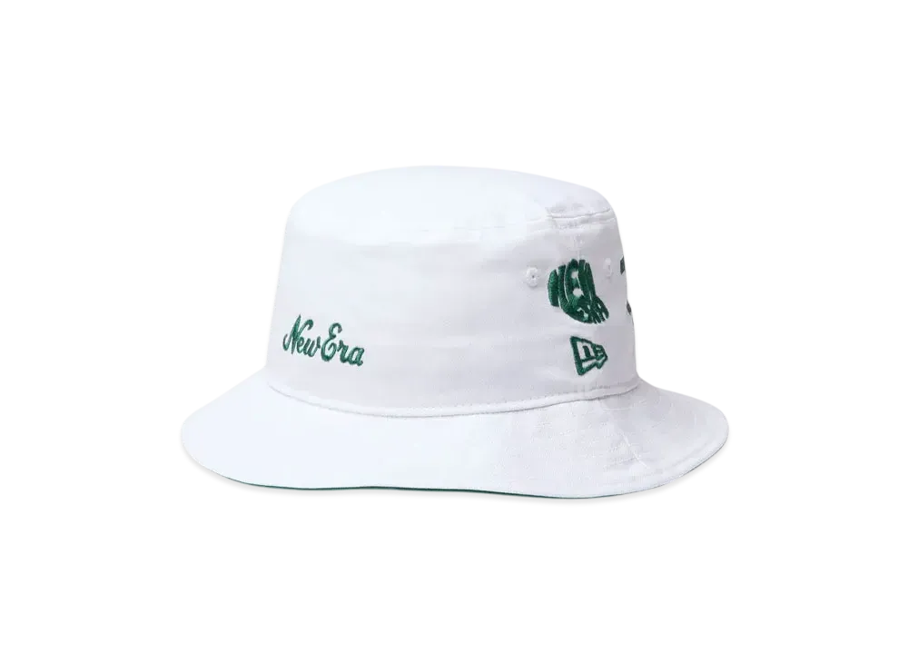 NEW ERA Golf Bucket 01 Archive Logo "White"