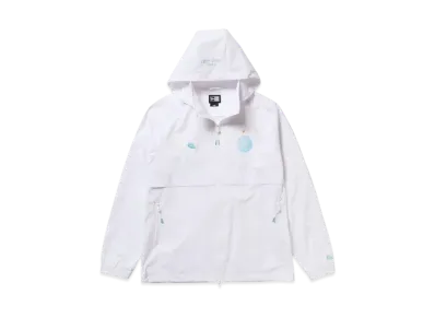 NEW ERA Golf Wind Jacket "White/Beach Kiss Blue"
