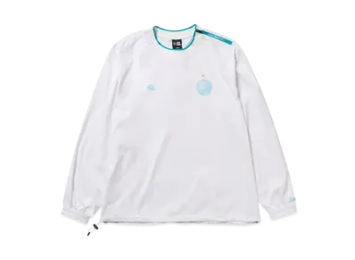 NEW ERA Golf Woven Pullover "White/Beach Kiss Blue"