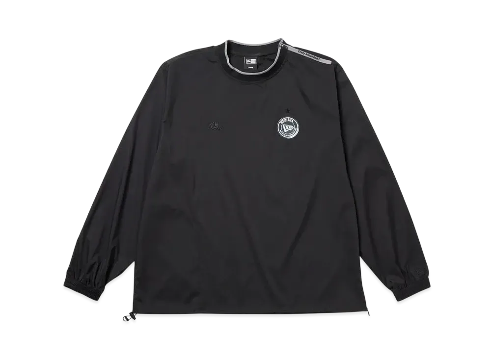 NEW ERA Golf Woven Pullover "Black/Dark Gray"