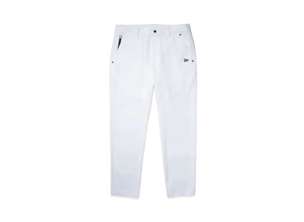 NEW ERA Golf Tapered Stretch Pants "White"