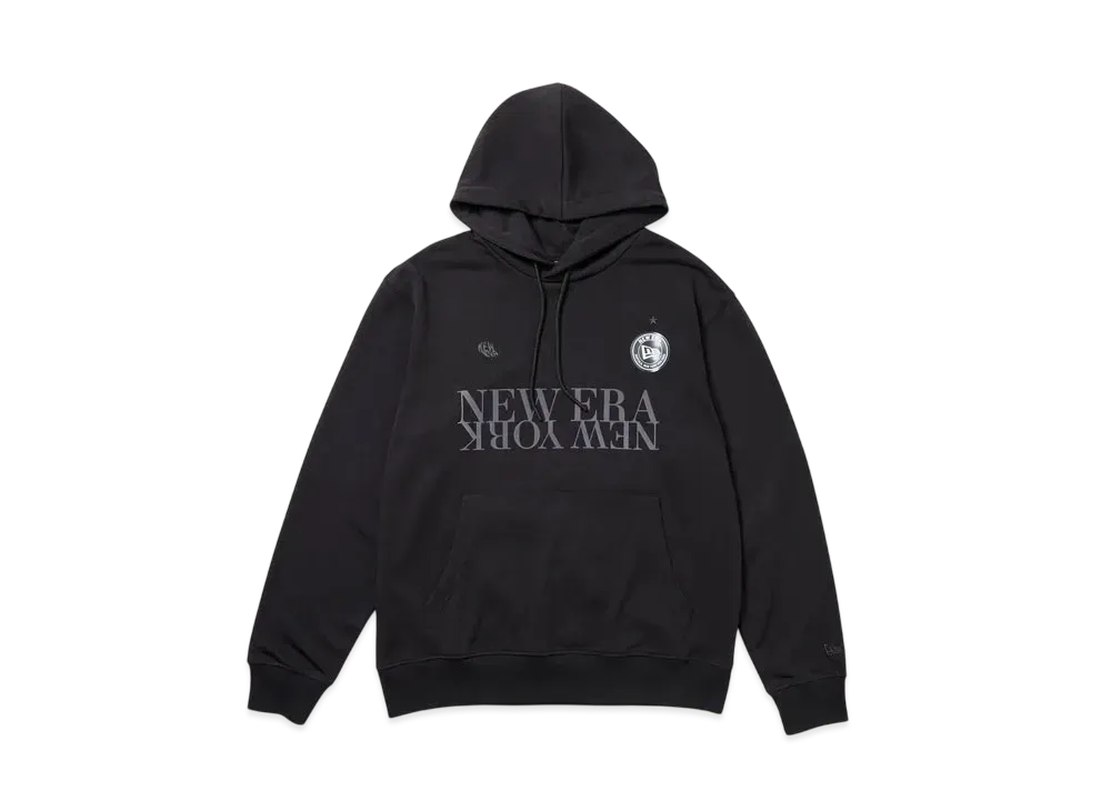 ニューエラ ゴルフ ドライスウェット プルオーバーフーディー ニューエラ ニューヨーク "ブラック"