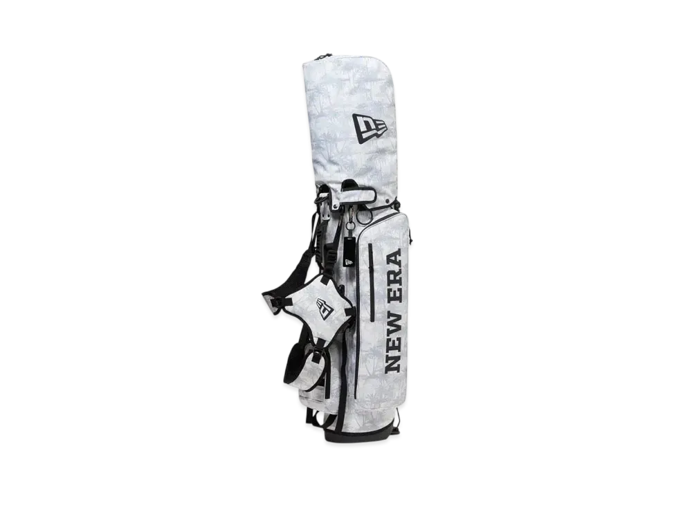 NEW ERA Golf Caddy Bag Stand Type "Palm Tree Camo White"