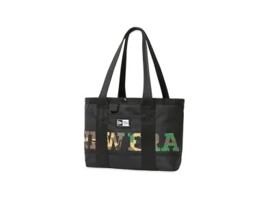 NEW ERA Golf Tote Bag Mini 6L Wordmark Logo "Black/Woodland Camo"