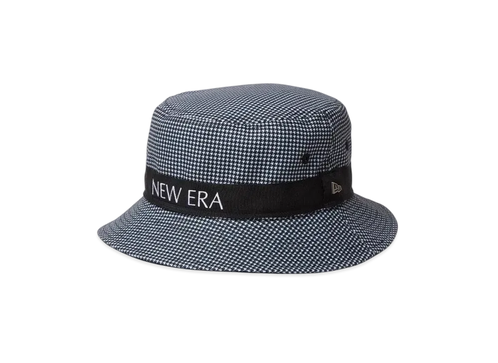 NEW ERA Golf Women's Bucket 01 Houndstooth "White/Black"