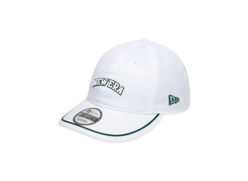 NEW ERA Golf Women's 9Thirty Piping Mini College Logo "White"