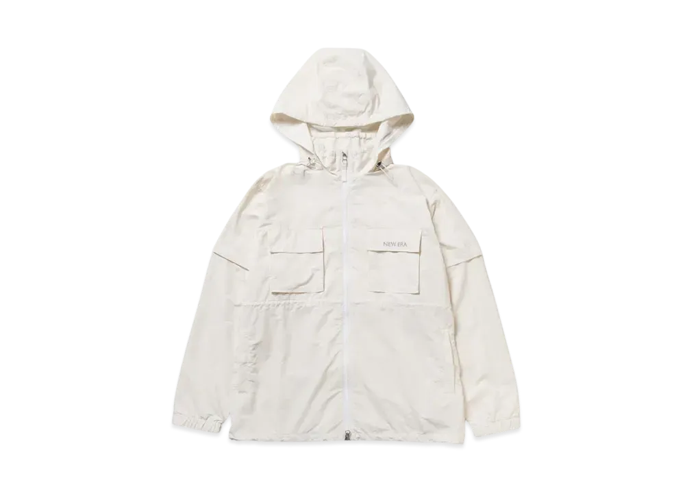 NEW ERA Golf Women's Pullover Jacket Water Repellent 2Way "White"