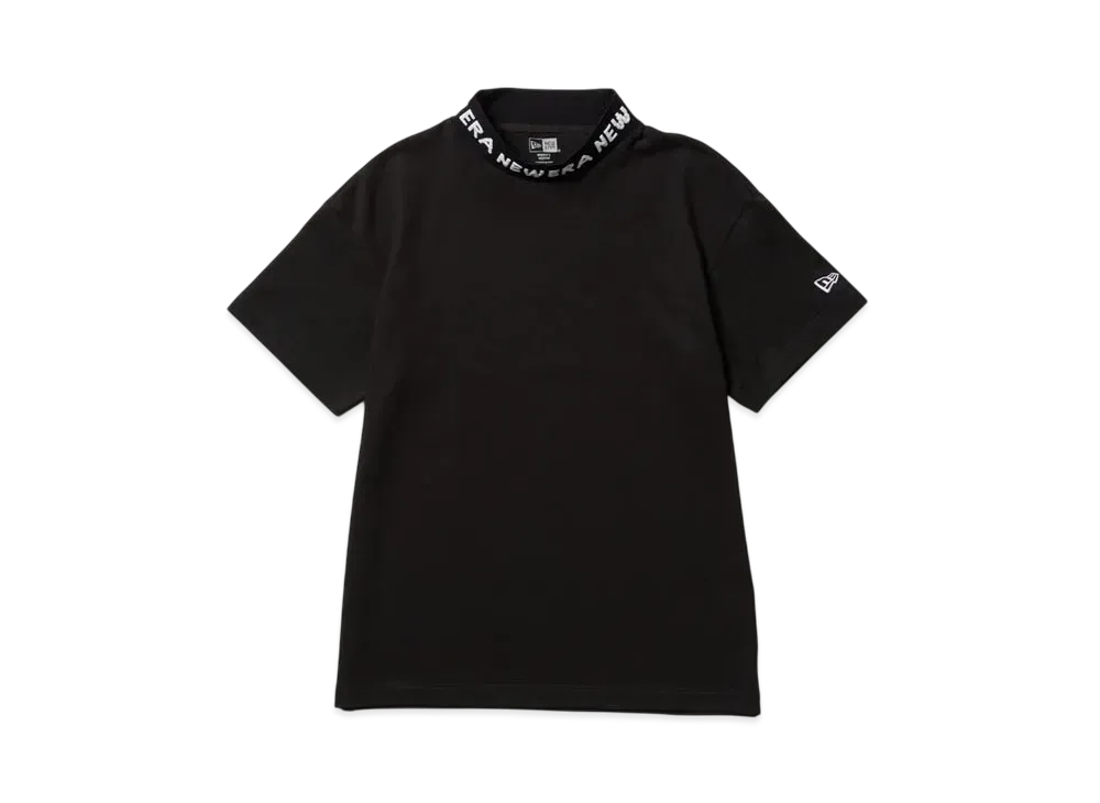NEW ERA Golf Women's Short Sleeve Midneck T-shirt "Black"