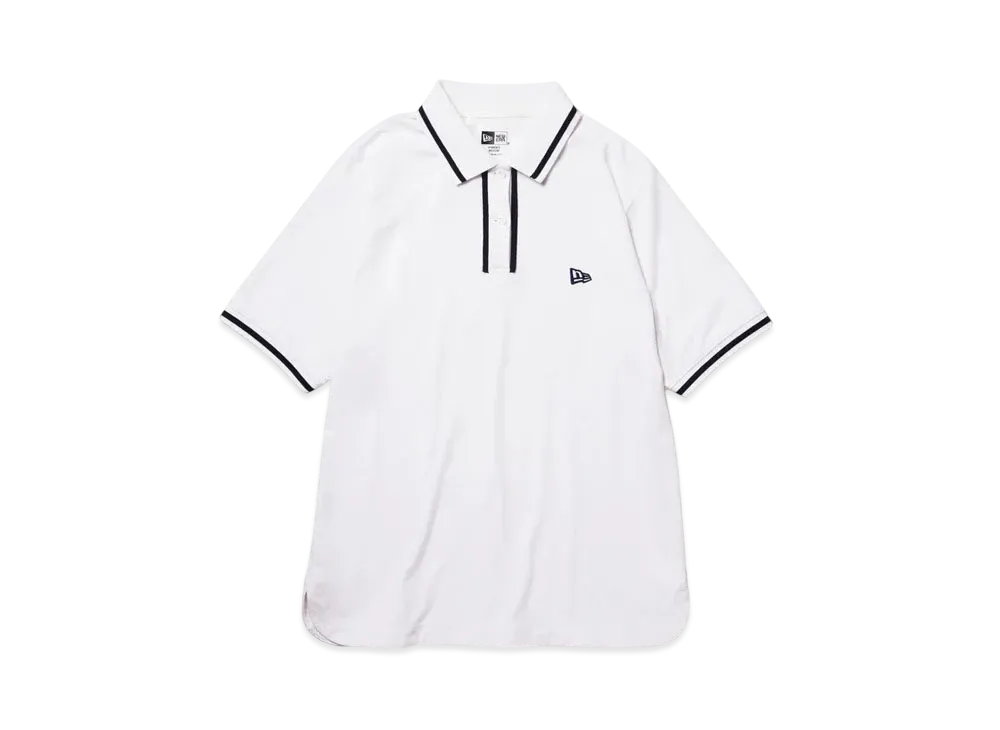 NEW ERA Golf Women's Short Sleeve Polo Shirt Line "White"
