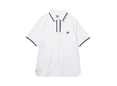 NEW ERA Golf Women's Short Sleeve Polo Shirt Line "White"