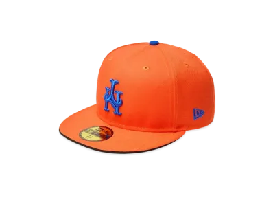 NEW ERA 59Fifty MLB Upside Down New York Mets "Orange"
