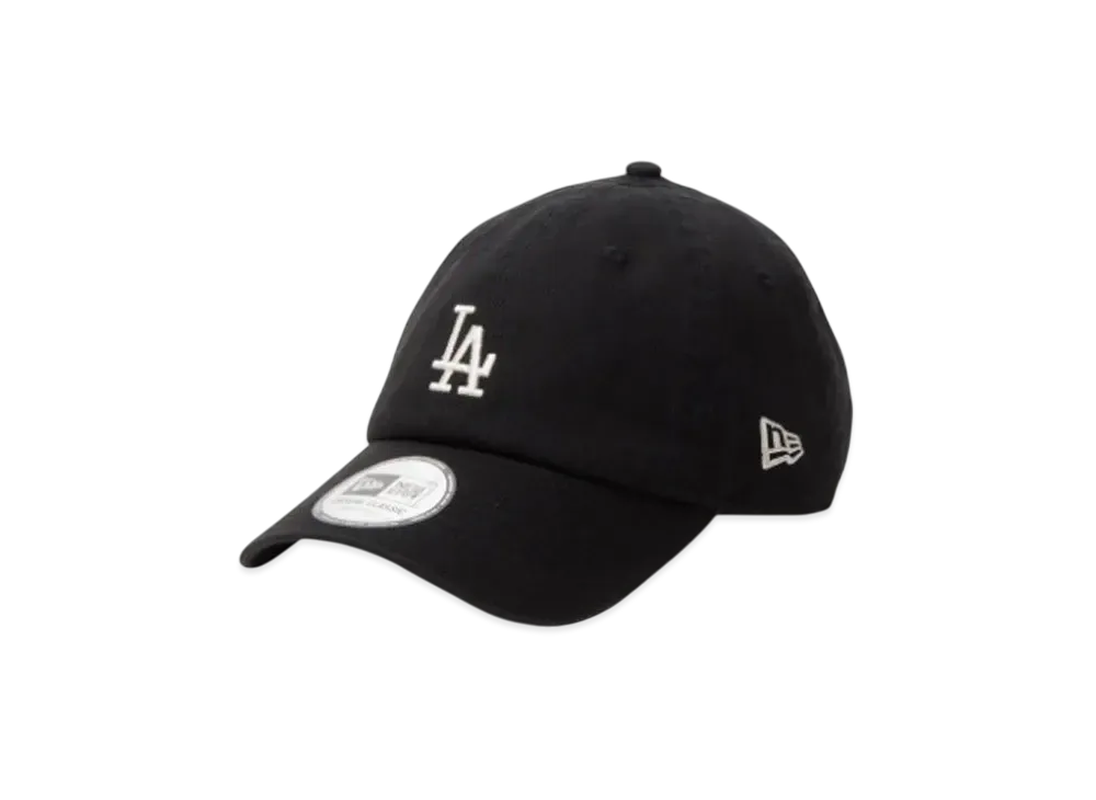 NEW ERA MLB Casual Classic Los Angeles Dodgers Mid Logo "Black"