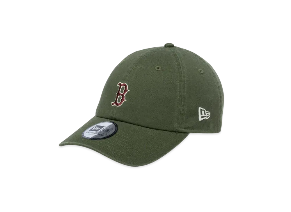 NEW ERA MLB Casual Classic Boston Red Sox Mid Logo "Olive"