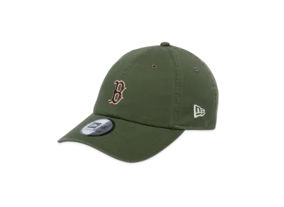 NEW ERA MLB Casual Classic Boston Red Sox Mid Logo "Olive"