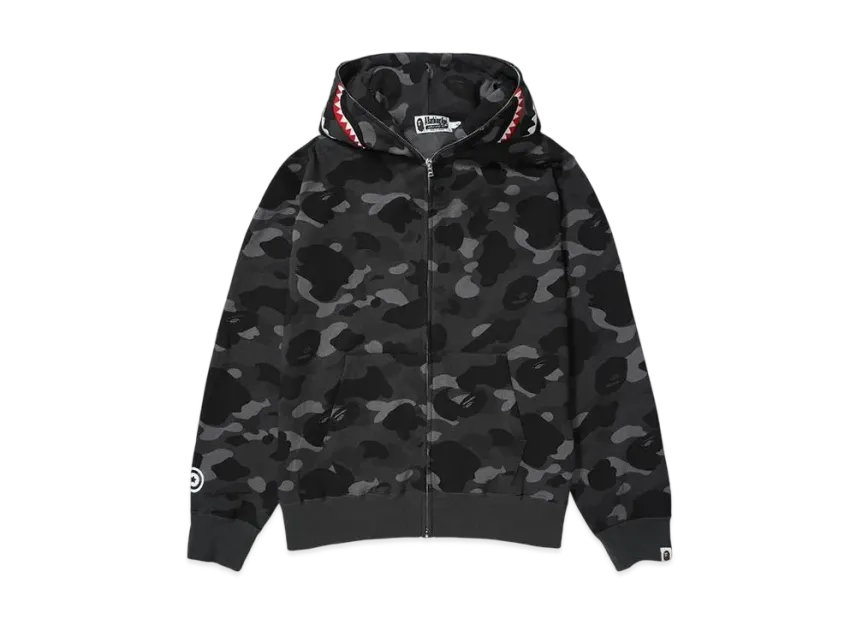 A BATHING APE Color Camo Shark Full Zip Hoodie A BATHING APE Color Camo Shark Full Zip Hoodie