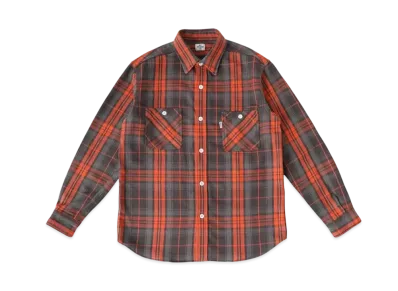 Ron Herman Heavy Flannel Cheked Shirt "Red"
