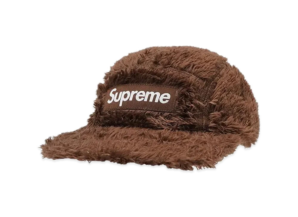 Supreme Fuzzy Camp Cap "Brown"