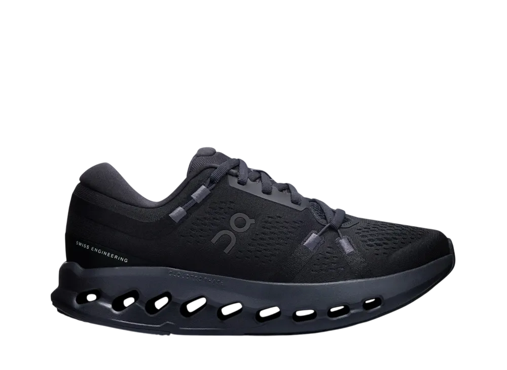 On Women's Cloudsurfer 2 "Black/Black"