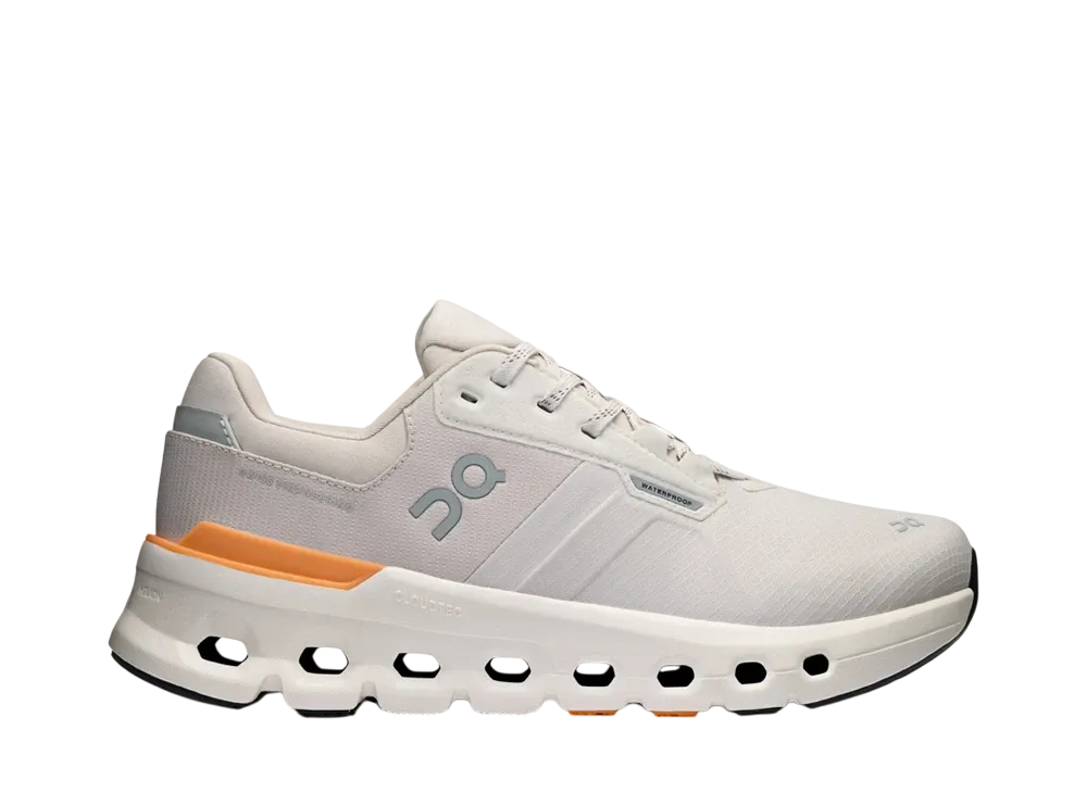 On Women's Cloudrunner 2 Waterproof "Wolf/Tangerine"