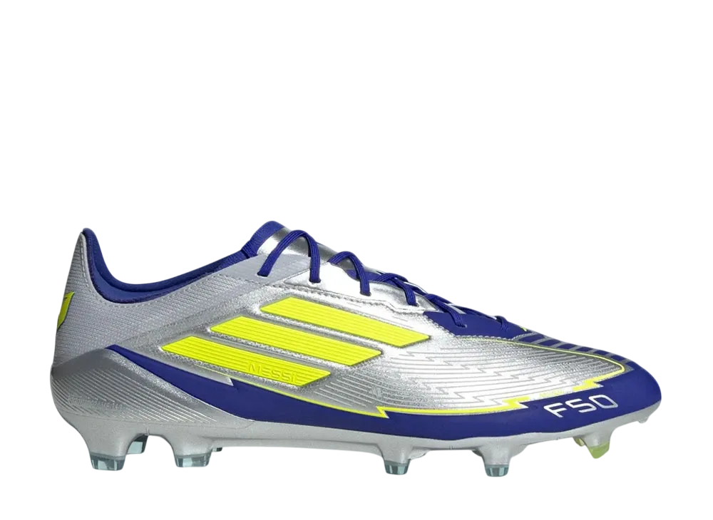 Lionel Messi × adidas F50 Elite FG "Silver Metallic"