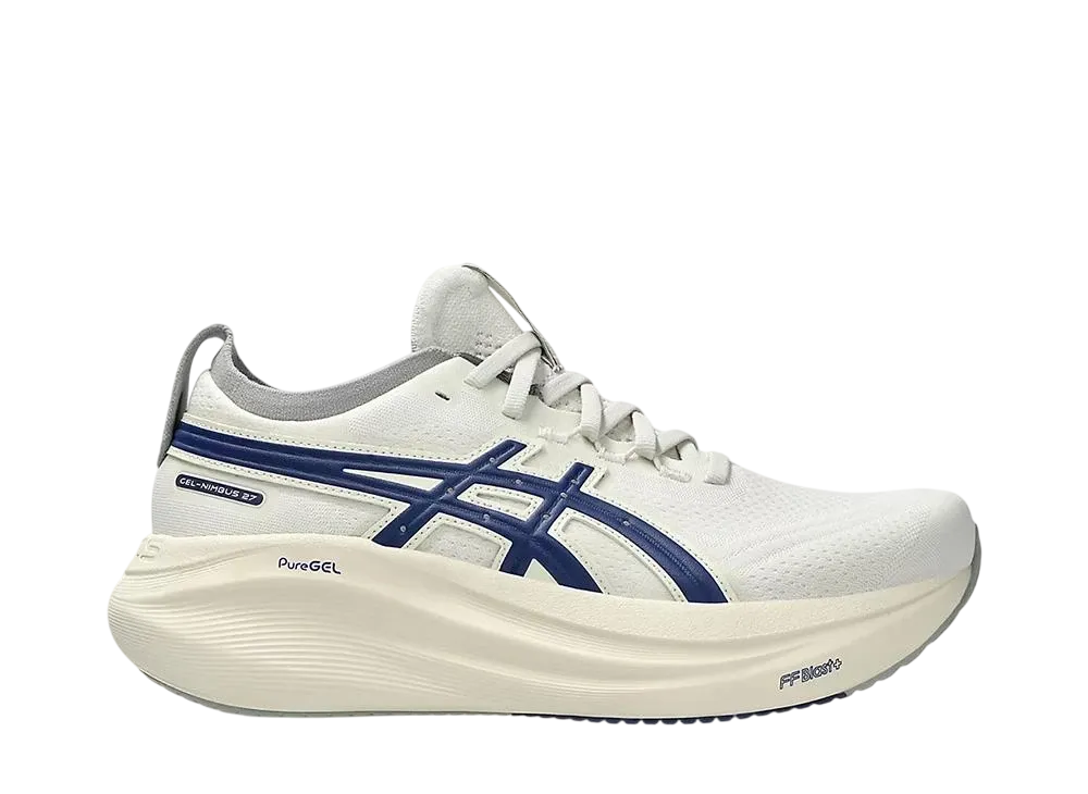 アシックス ウィメンズ ゲルニンバス27 ATC "バーチ/インディゴブルー"