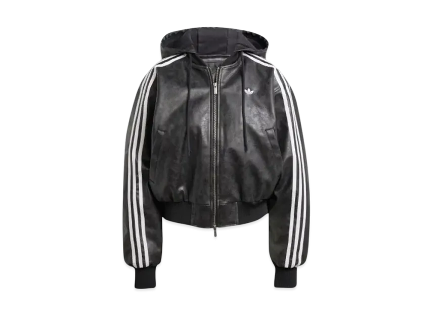 adidas Adilenium Season 3 Vintage Faux Leather Jacket adidas Adilenium Season 3 Vintage Faux Leather Jacket