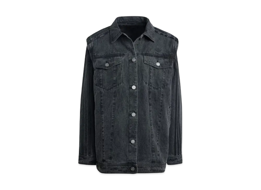 adidas Adilenium Season 3 2-In-1 Denim Shirt Jacket "Black"