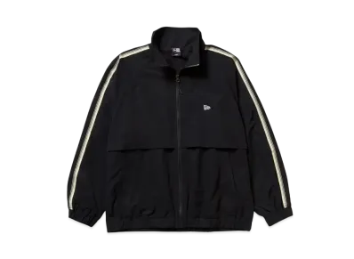 NEW ERA Performance Apparel Basketball Stretch Nylon Jacket "Black"
