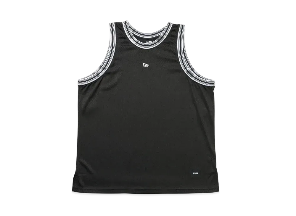 NEW ERA Performance Apparel Basketball Mesh Tank Top "Black"