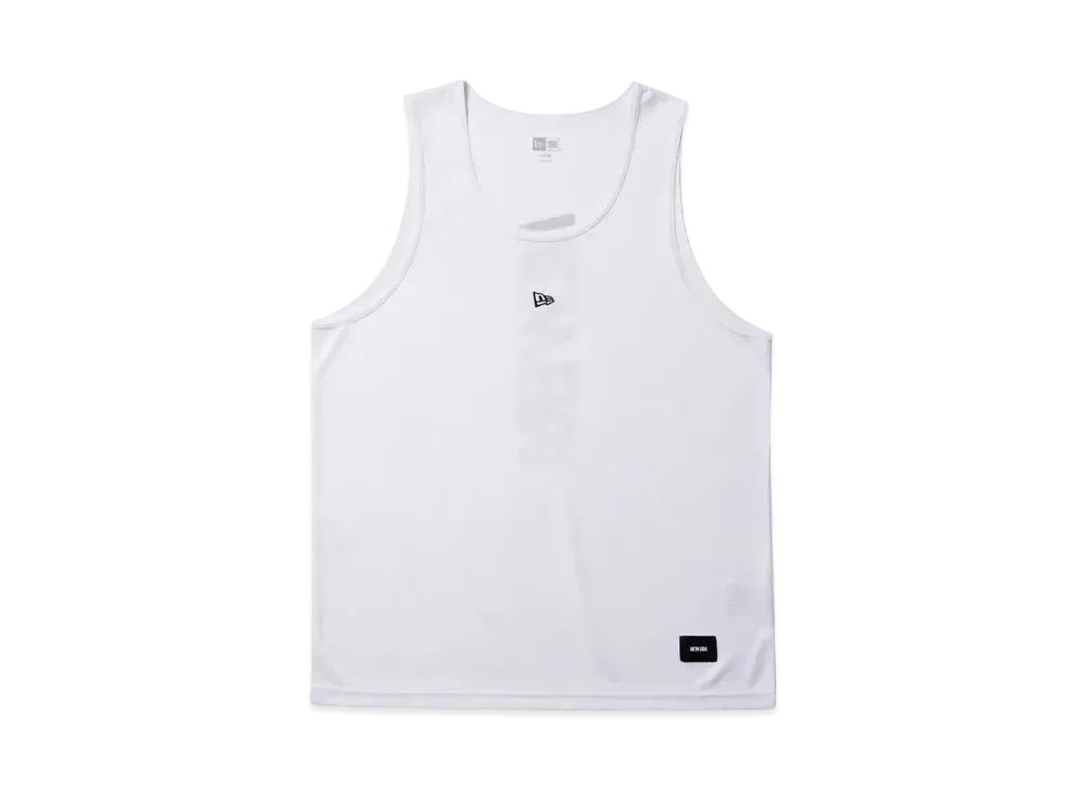 NEW ERA Performance Apparel Basketball Tech Tank Top "White"