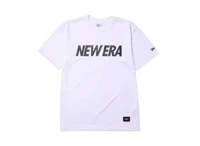 NEW ERA Performance Apparel Basketball Short Sleeve Tech T-shirt "White"