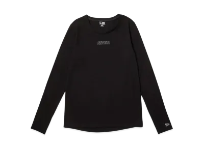 NEW ERA Performance Apparel Women's Long Sleeve Tech T-Shirt Middle Length "Black"