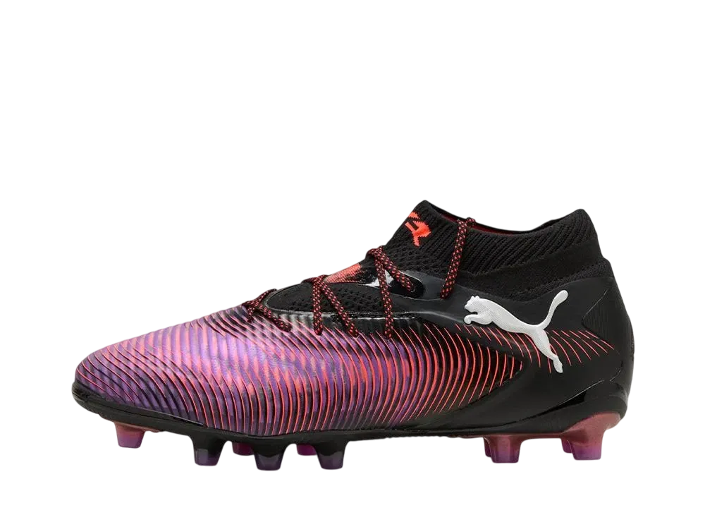 Puma Women's Future 8 Ultimate AG "Puma Black/Puma White/Glowing Red"