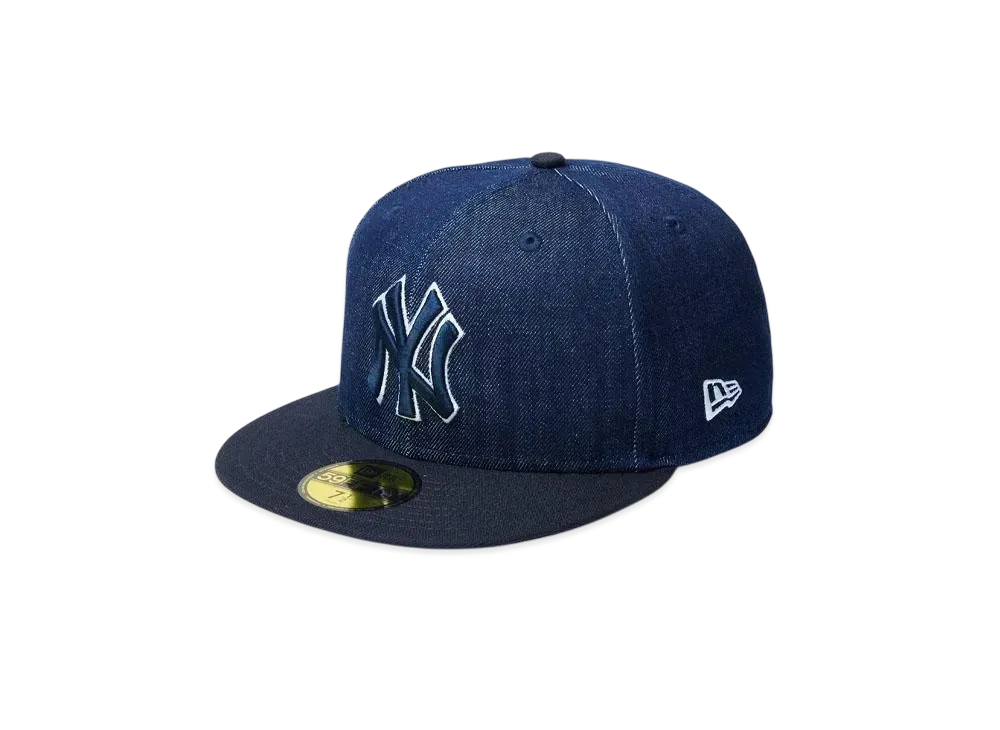 NEW ERA 59Fifty MLB Denim 2-Tone New York Yankees "Indigo Denim/Navy"