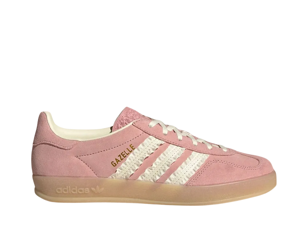 adidas Women's Gazelle Indoor "Wonder Mauve/Crew White/Gum 3"