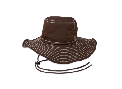 NEW ERA Adventure Light Wide Brim Those Summer Days Directed By Keiko Hitotsuyama Vintage Nylon "Brown"