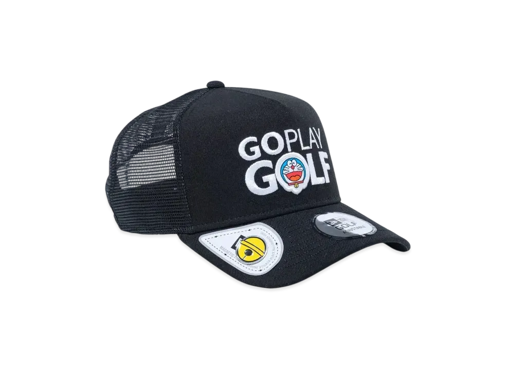 NEW ERA Golf x Doraemon 9Forty A-Frame Tracker On Par "Black"