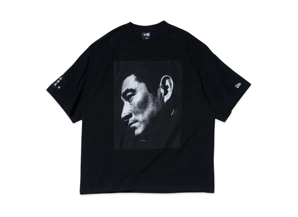 NEW ERA x Ken Takakura x Eirakuya Short Sleeve Oversized Cotton T-shirt "Black"