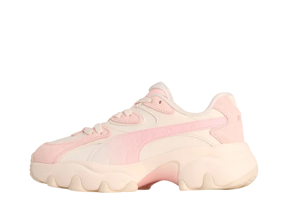 プーマ ウィメンズ パルサー ライト V-DAY "ウォームホワイト/フロスティピンク/フューチャーピンク"