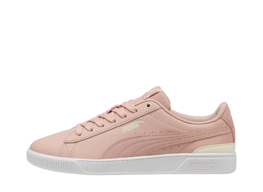 プーマ ウィメンズ ビッキーV3 レザー "ローズクォーツ/フロステッドアイボリー/プーマホワイト"