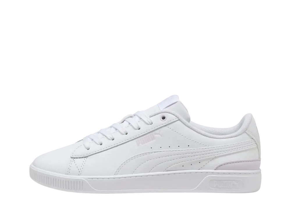 プーマ ウィメンズ ビッキーV3 レザー "プーマホワイト/ライラックフロスト"