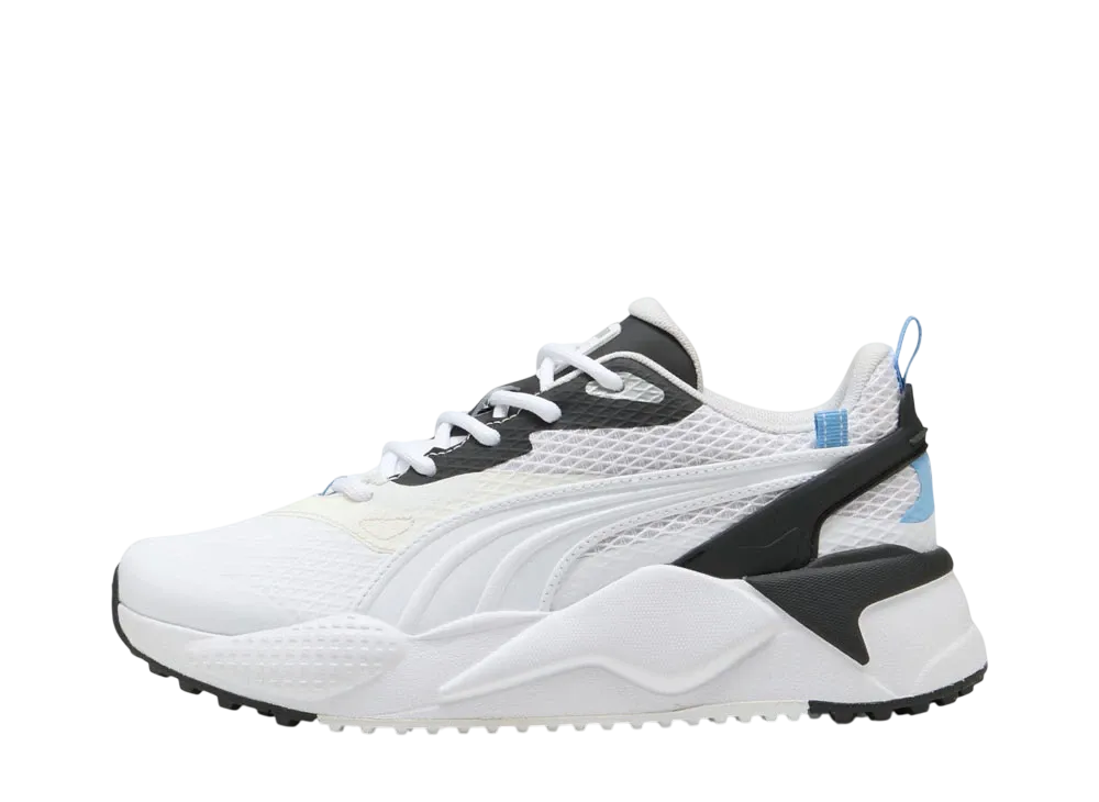 プーマ ウィメンズ ゴルフ GS-X エフェクト スパイクレス "プーマホワイト/ウォームホワイト/チームライトブルー"