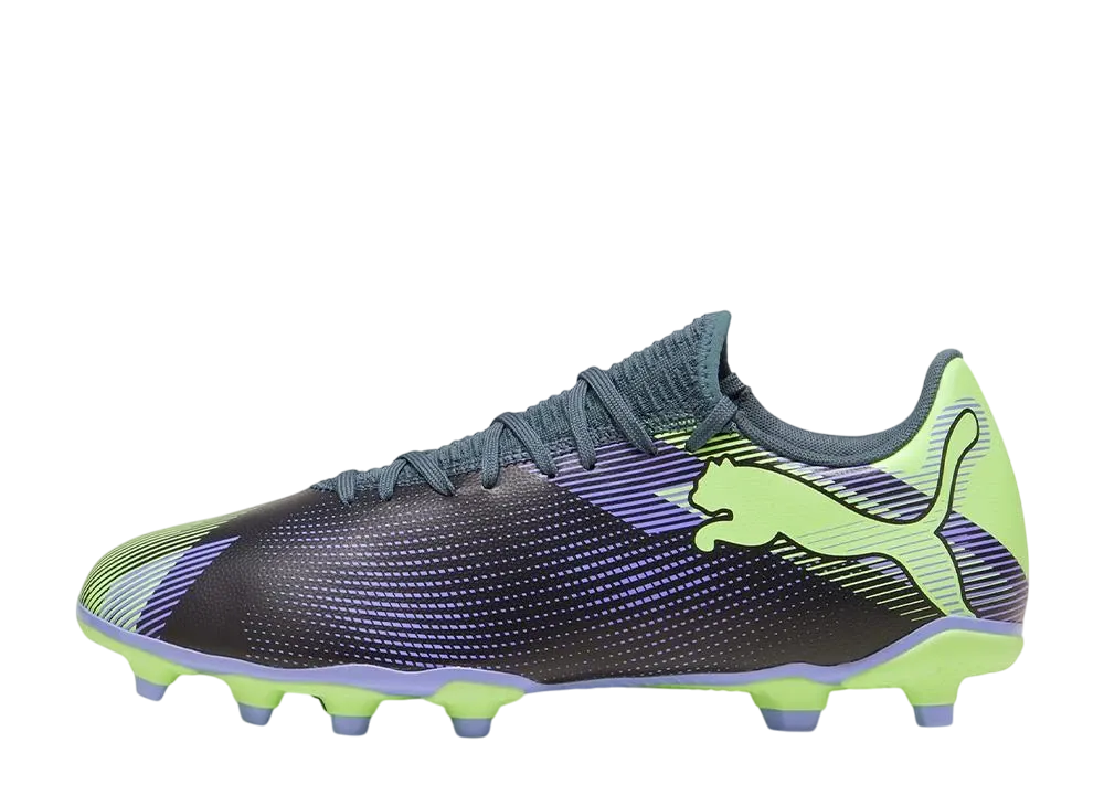 Puma Future 7 Play FG/AG "Gray Skies/Elektro Purple/Fizzy Apple/Puma White"