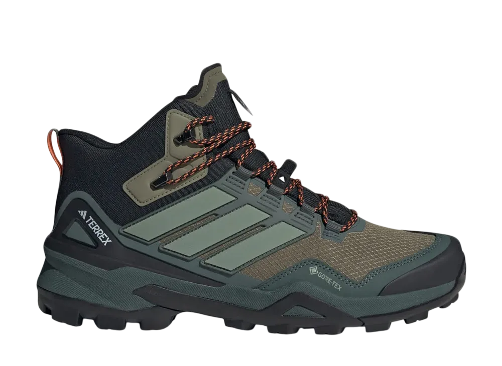 アディダス テレックス スカイチェイサー ミッド ゴアテックス "オリーブストレータ/シルバーグリーン/コアブラック"