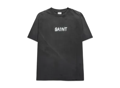 SAINT Mxxxxxx SS Tee_Seven Deadly "Black" SM-YS1-0000-003