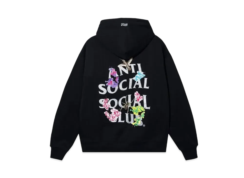 ANTI SOCIAL SOCIAL CLUB 2025 Club Hoodie "Black"