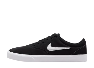 Nike Charge Suede "Black/Black/White"