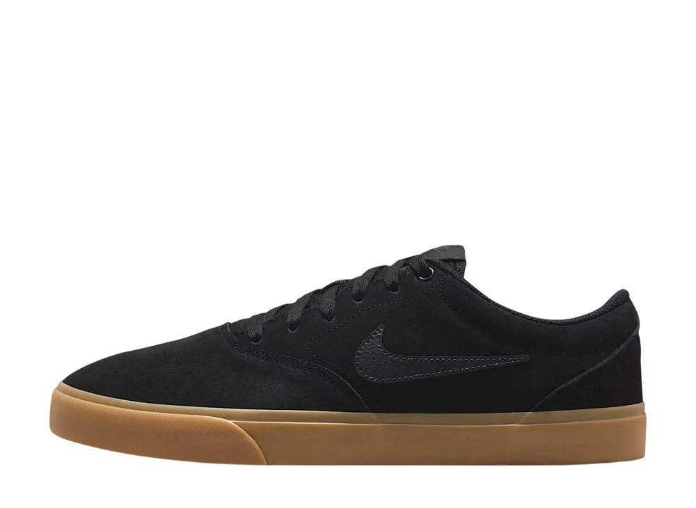 ナイキ チャージ スウェード "ブラック/ブラック/ガムライトブラウン/アンスラサイト"