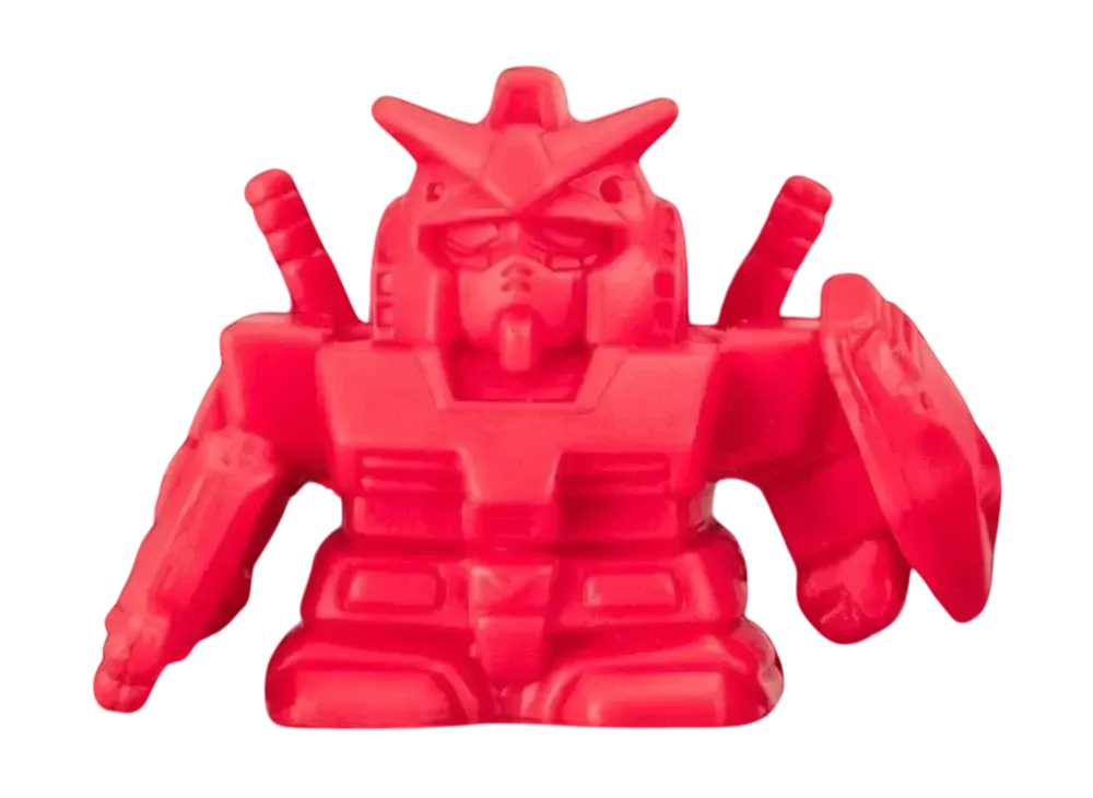 BANDAI "Gachapon Senshi SD Mecha Robokeshi" -MOBILE SUIT GUNDAM- Ver.FRGMT RX-78-2 Gundam Red