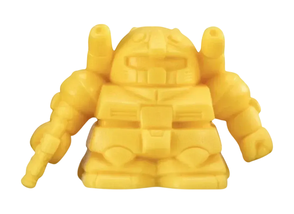 BANDAI "Gachapon Senshi SD Mecha Robokeshi" -MOBILE SUIT GUNDAM- Ver.FRGMT Guncannon Yellow